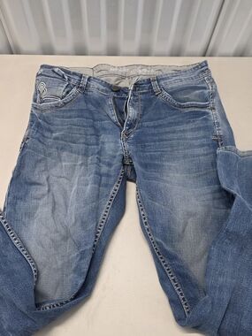 Spykar Jeans 34x32 Blue Skinny Light Wash Men's Size 34x32